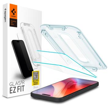 iPhone 16 Pro Spigen Glas.tR Ez Fit Screen Protector - 2 Pcs.