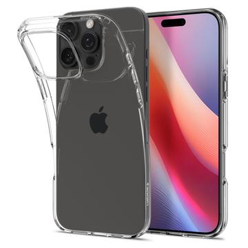 Puzdro TPU čisté kvapalné kryštály iPhone 16 Pro - čisté