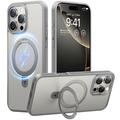 iPhone 16 Pro Torras Guardian Ostand MagSafe Case - Titanium Grey