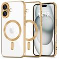 iPhone 16 Tech-Protect MagFlex Case - MagSafe Compatible - Clear / Gold