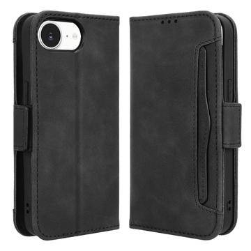 iPhone 16e Cardholder Wallet Case - Black