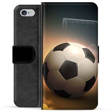 iPhone 6 Plus / 6S Plus prémiové puzdro na peňaženku - Futbal