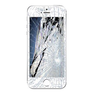 iPhone SE LCD a Oprava dotykovej obrazovky - biela