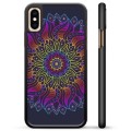 iPhone X / iPhone XS ochranný kryt - Farebná mandala