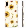 iPhone X / iPhone XS puzdro TPU - Slnečnica