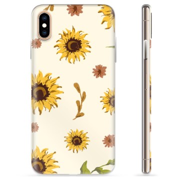 iPhone X / iPhone XS puzdro TPU - Slnečnica