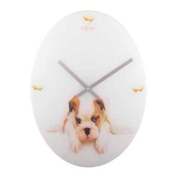 Nextime Puppy Analog White - Hodiny