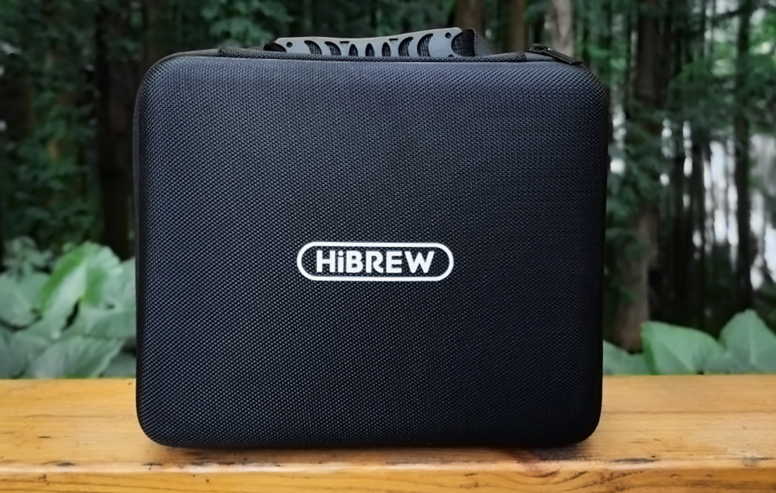 HiBREW H4-premium Prenosný kávovar 3 v 1 s puzdrom 80W